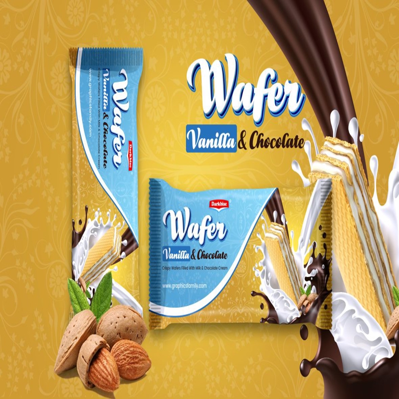 فایل طراحی بسته بندی ویفر - Wafer Packaging Design