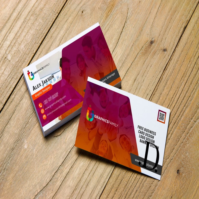 فایل الگوی کارت ویزیت استودیوی طراحی وب - Web Design Studio Business Card Template