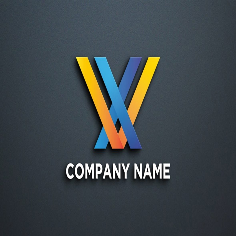 فایل الگوی طراحی وکتور لوگوی WX .ai - WX Logo Vector Design .ai Template