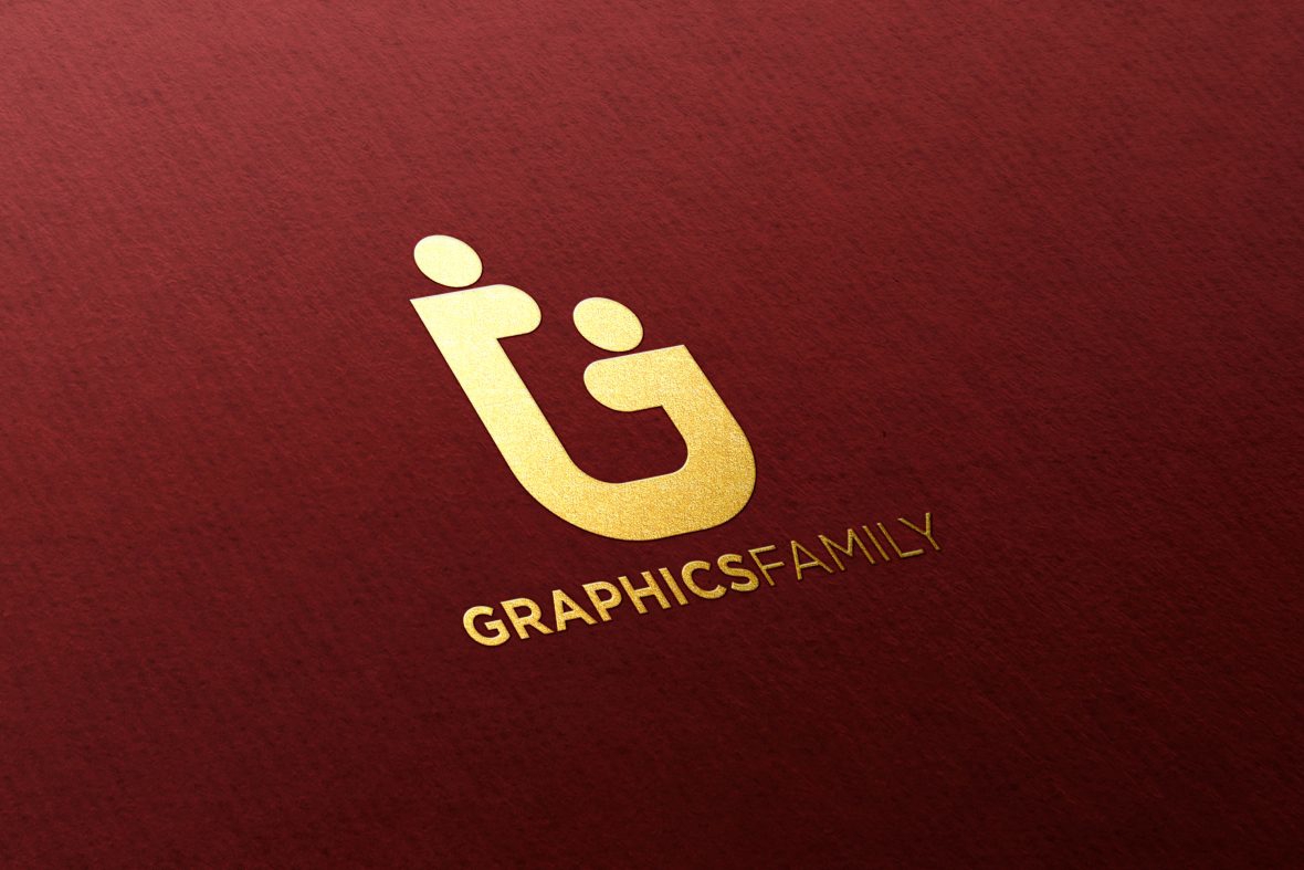 فایل موکاپ لوگو سه بعدی روی پارچه قرمز - 3D Logo Mockup on Red Fabric