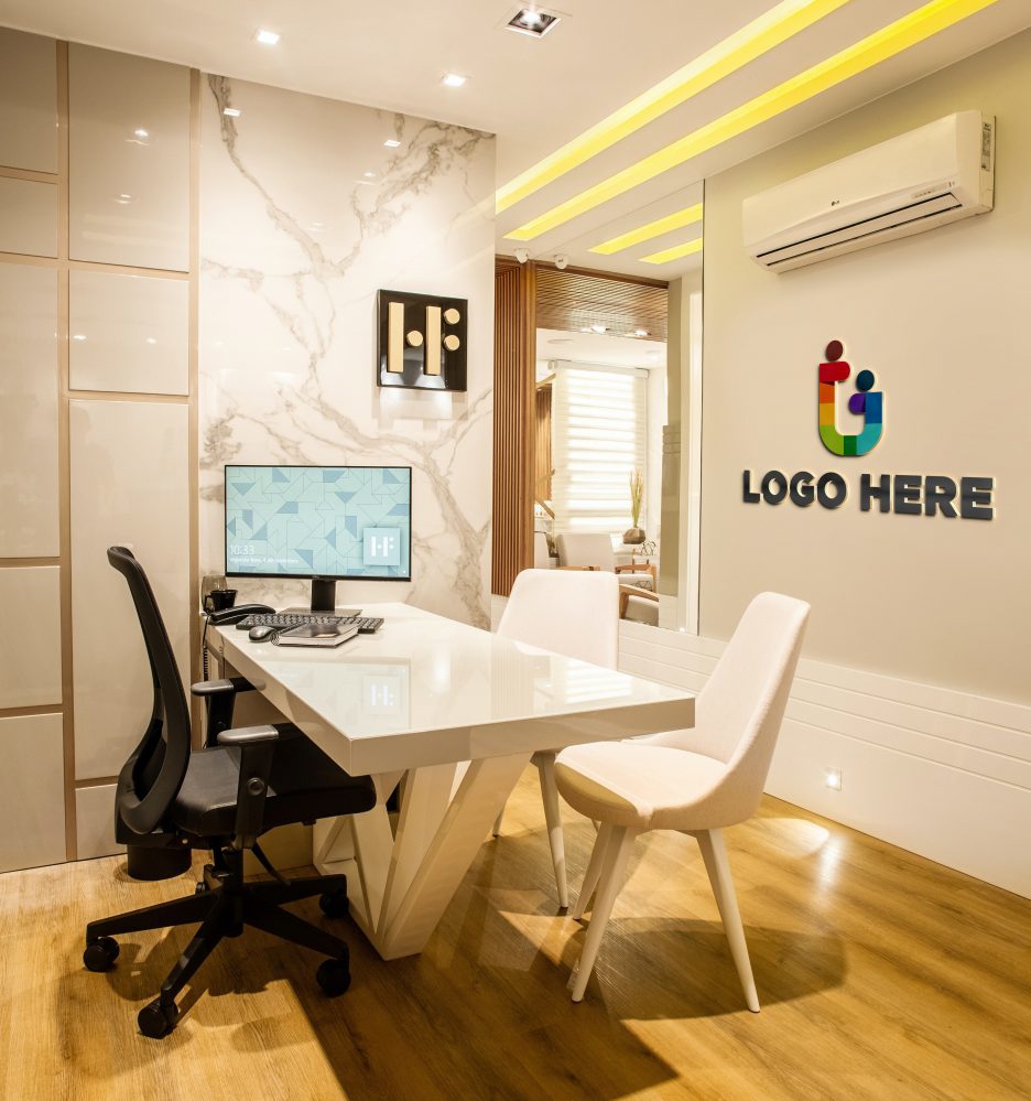 فایل ۸ مدل لوگوی تجاری اداری - 8 Office Branding Logo Mockups