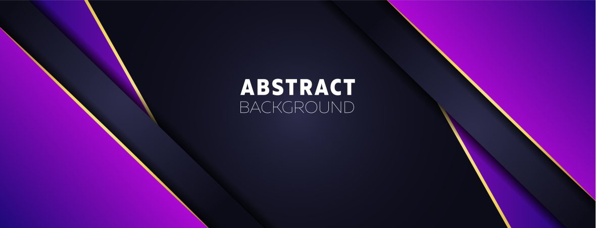 فایل سیاه انتزاعی با پس زمینه گرادیان بنفش - Abstract black with purple gradient background