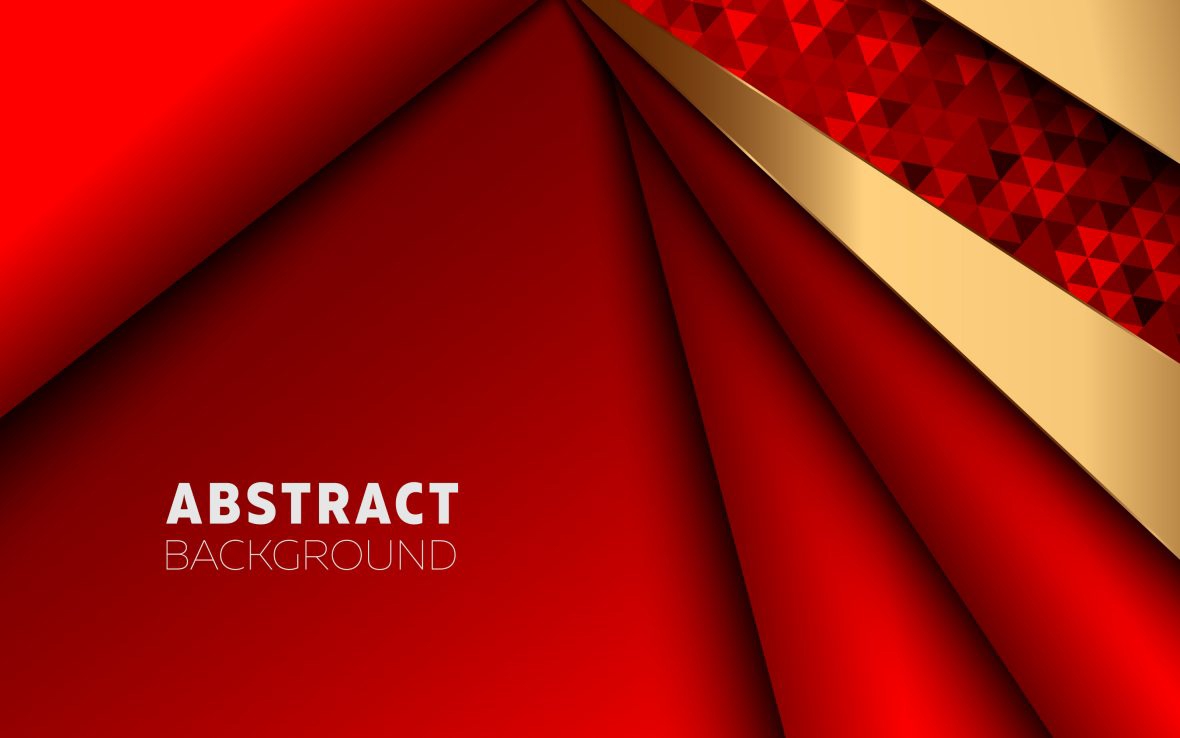 فایل وکتور پس زمینه انتزاعی گرادیان قرمز - Abstract Red Gradient Background Vector