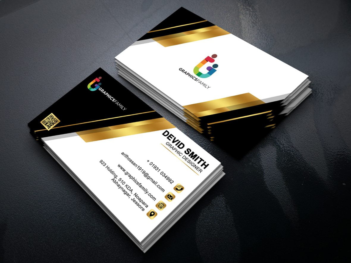 فایل الگوی کارت ویزیت تحلیلگر حسابداری - Accounting Analyst Business Card Template