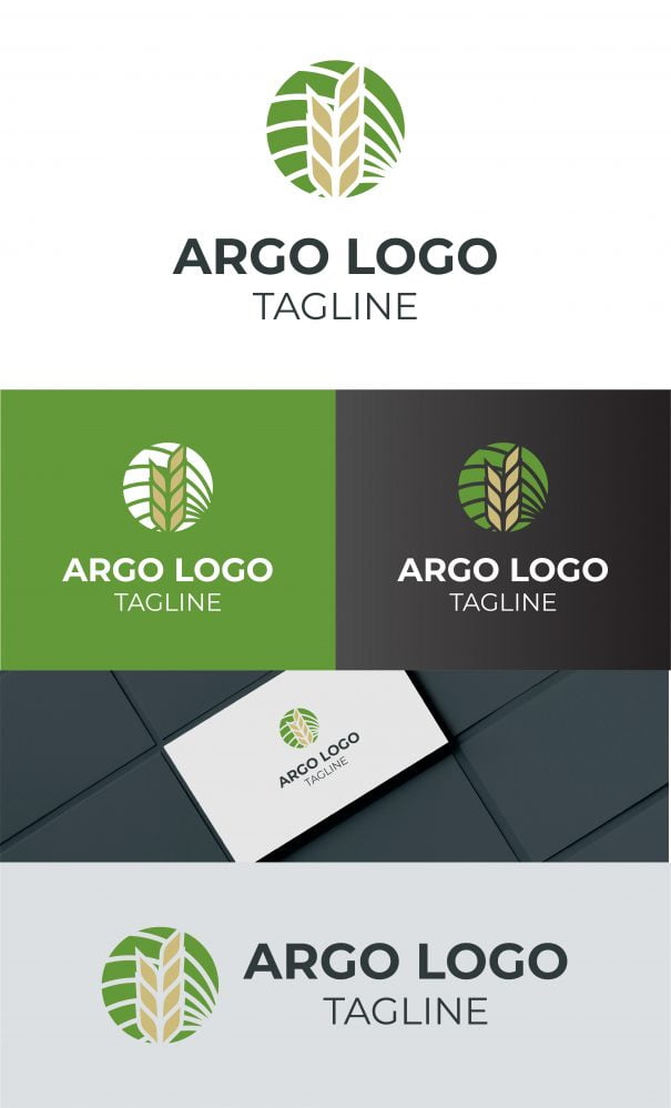 فایل الگوی طراحی لوگو Agro - Agro Logo Design Template