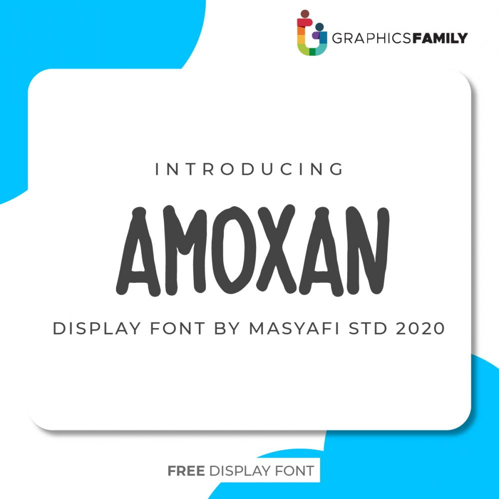 فایل فونت آموکسان - Amoxan Font