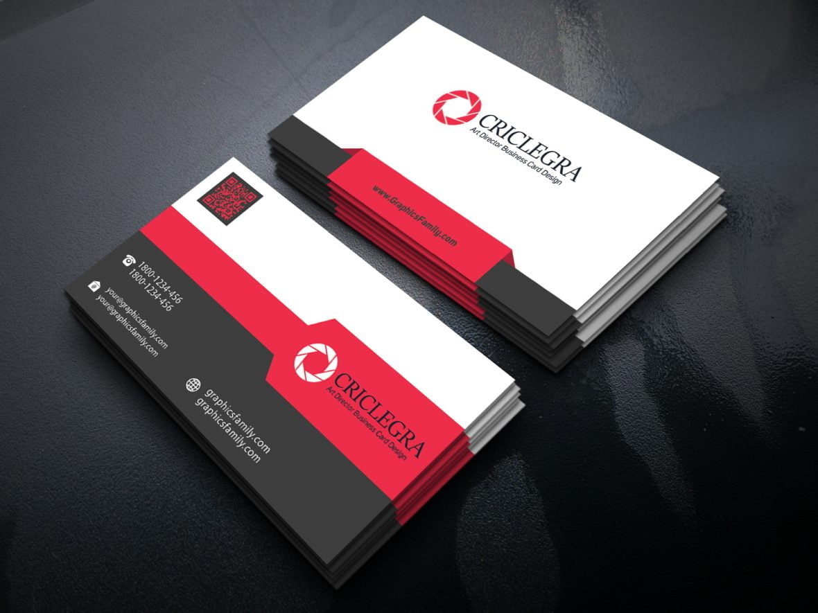 فایل طراحی کارت ویزیت مدیر هنری - Art Director Business Card Design