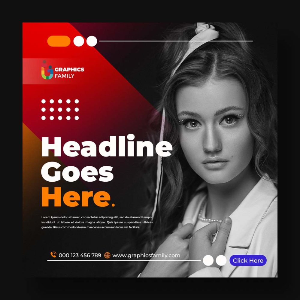 فایل الگوی زیبایی و آرایش برای رسانه‌های اجتماعی - Beauty & Makeup Template for Social Media