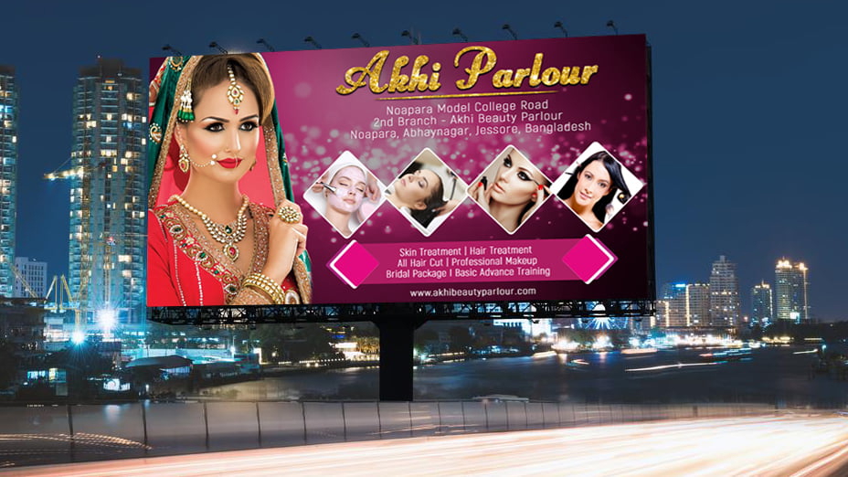 فایل طراحی بنر سالن زیبایی - Beauty Parlour Banner Design