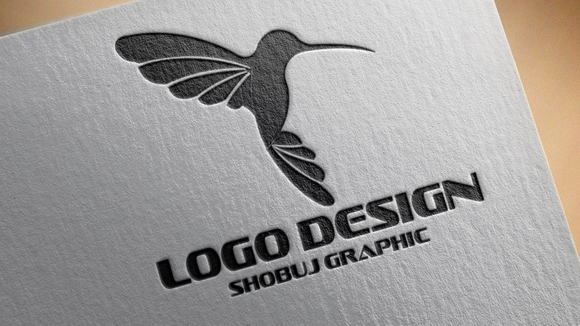 فایل الگوی لوگوی پرنده - Bird Logo Template