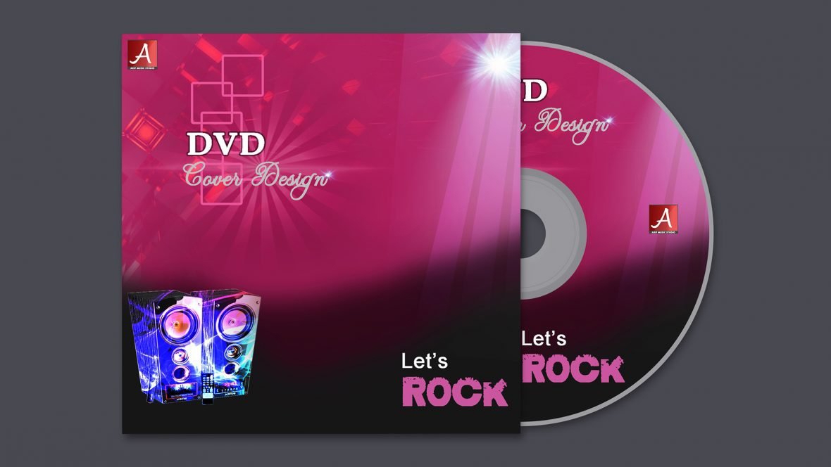 فایل مجموعه طراحی جلد دی‌وی‌دی مشکی و قرمز - Black and Red DVD Cover Design Set