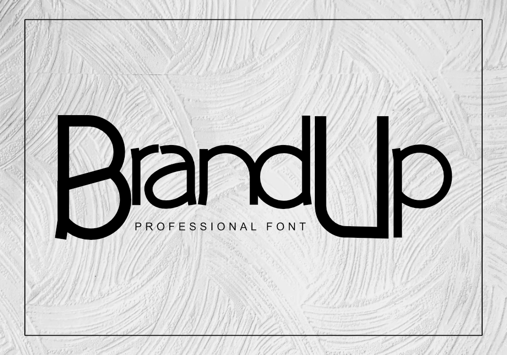 فایل فونت برندآپ - BrandUp Font