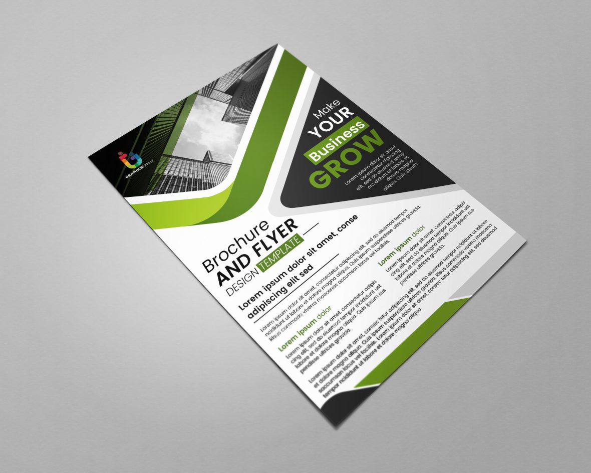 فایل بروشور و کاتالوگ - Brochures and flyers template design vector image