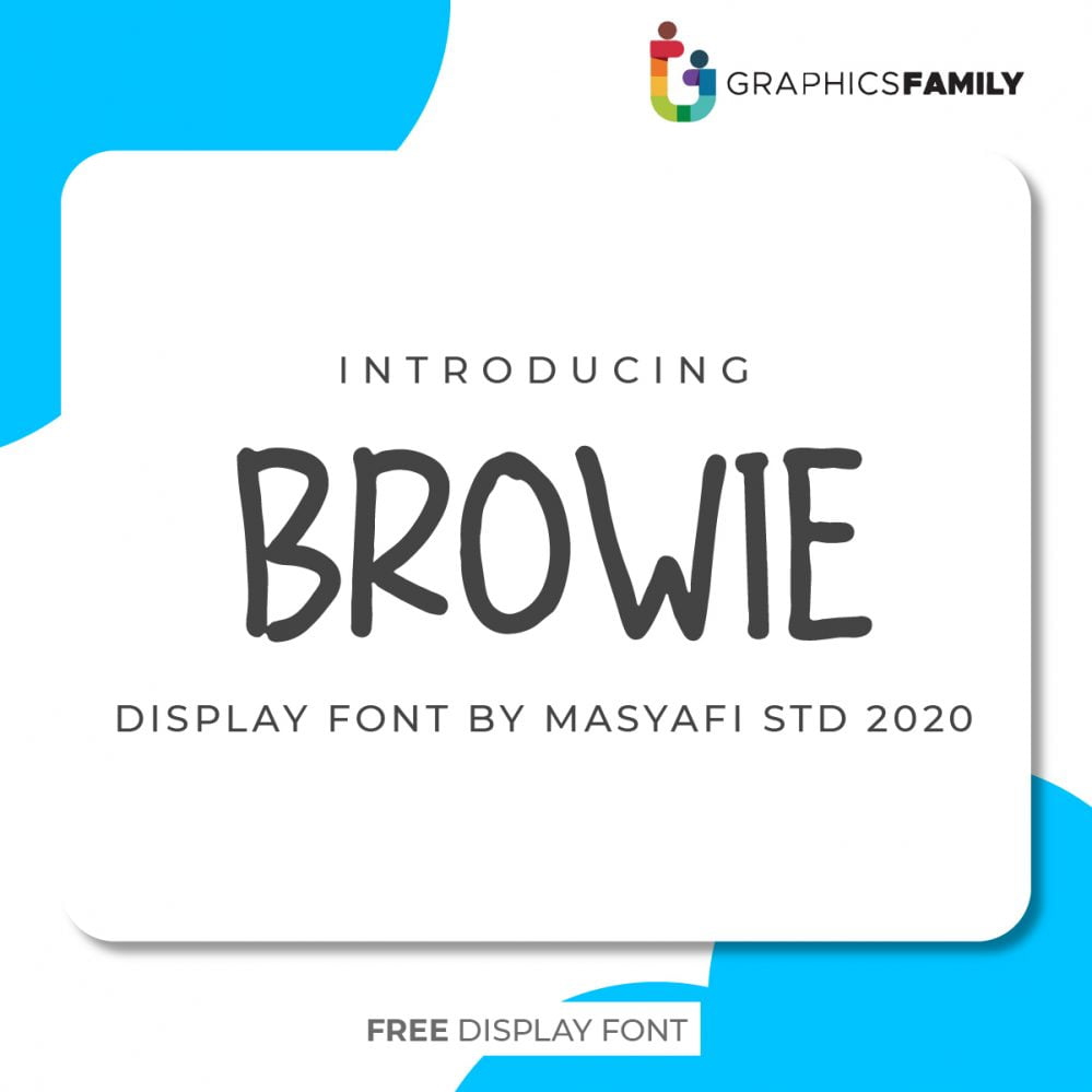 فایل فونت براوی - Browie Font