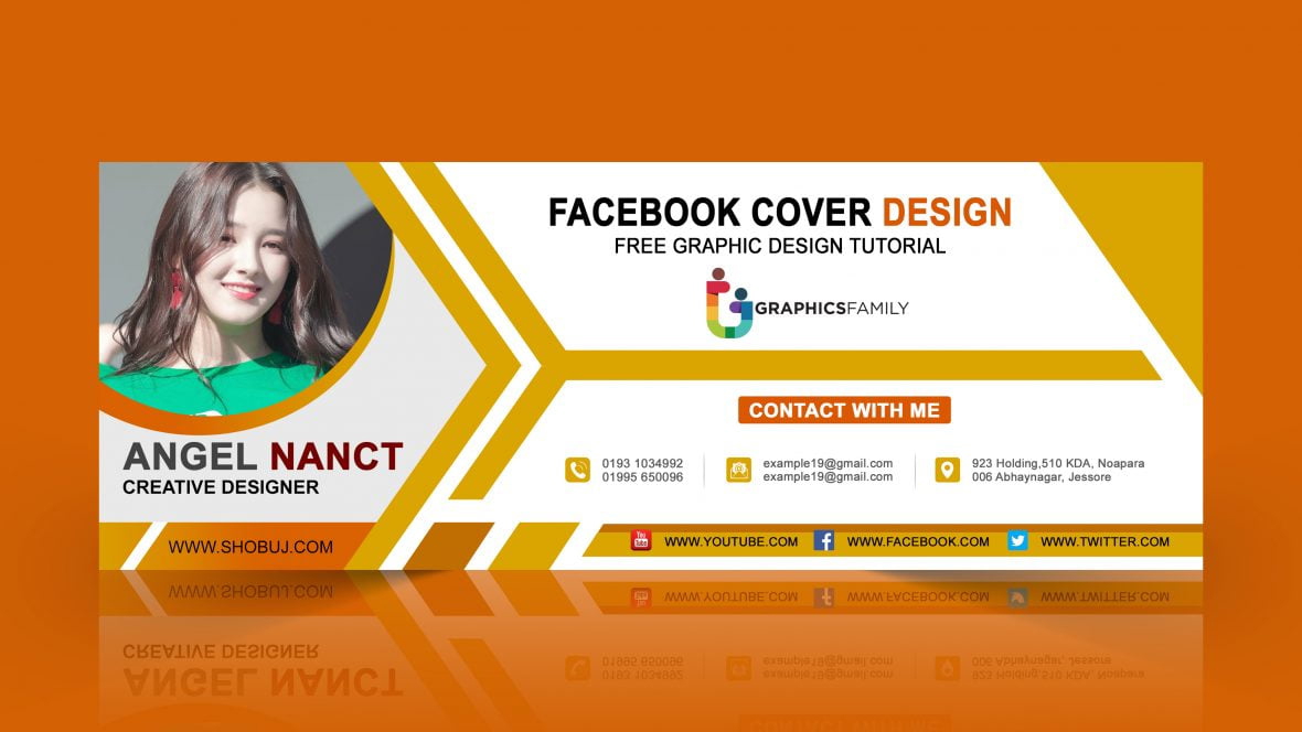فایل طرح جلد فیسبوک معلمان کسب و کار PSD - Business Teachers PSD Facebook Cover Design