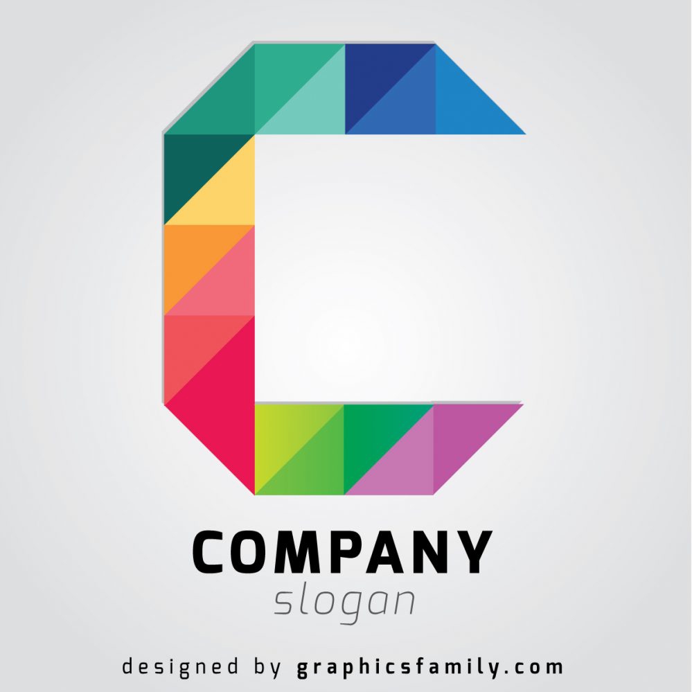 فایل حرف C - ایده لوگوی شرکت - C Letter – Company Logo Idea
