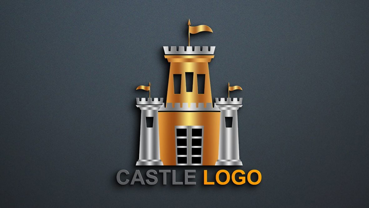 فایل قالب لوگوی قلعه - Castle Logo Template