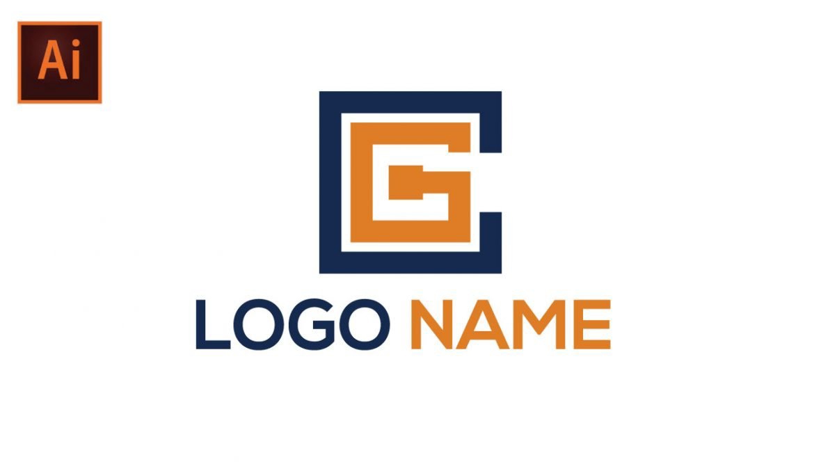 فایل الگوی طراحی لوگوی شرکت CG - CG Company Logo Design Template