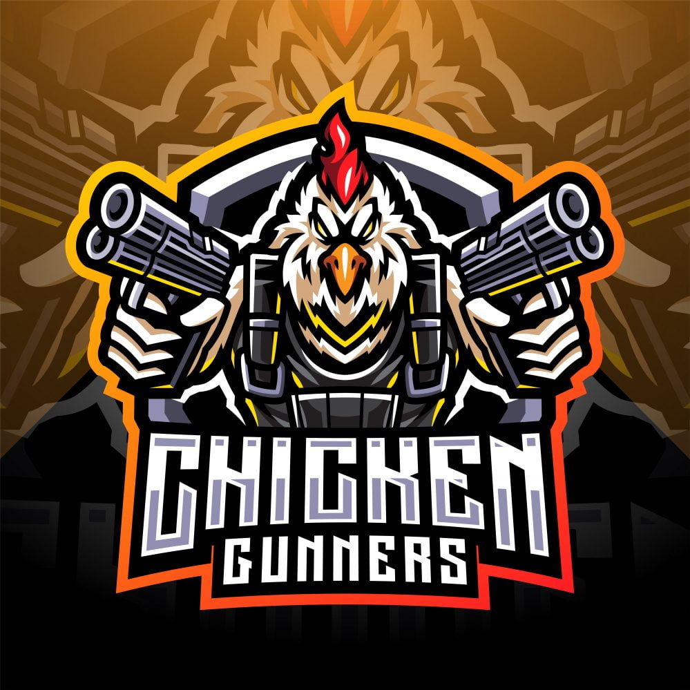فایل لوگو طلسم مرغ - Chicken Mascot Logo