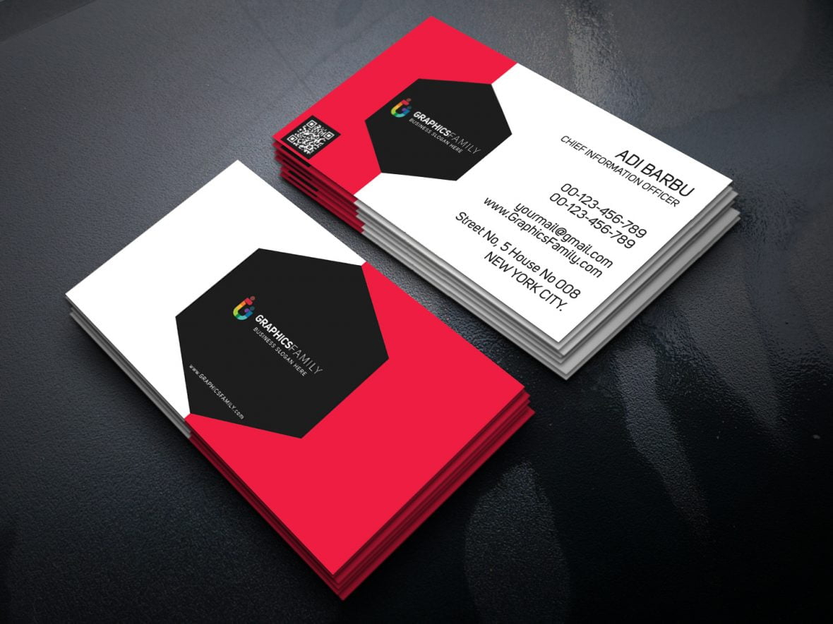 فایل الگوی کارت ویزیت مدیر ارشد اطلاعات - Chief Information Officer Business Card Template
