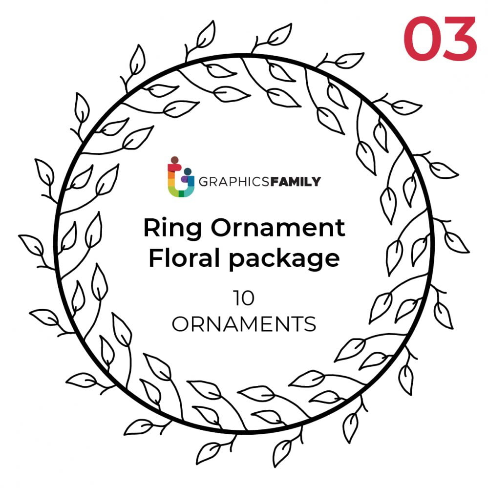 فایل بسته وکتورهای تزئینات دایره‌ای - Circular Ornaments Vectors Pack