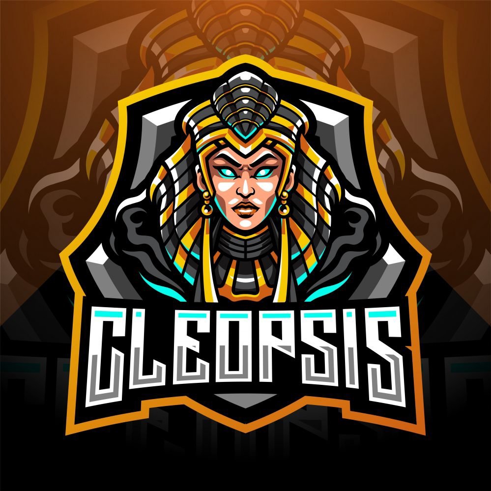 فایل لوگوی طلسم بازی کلئوپسیس - Cleopsis Gaming Mascot Logo