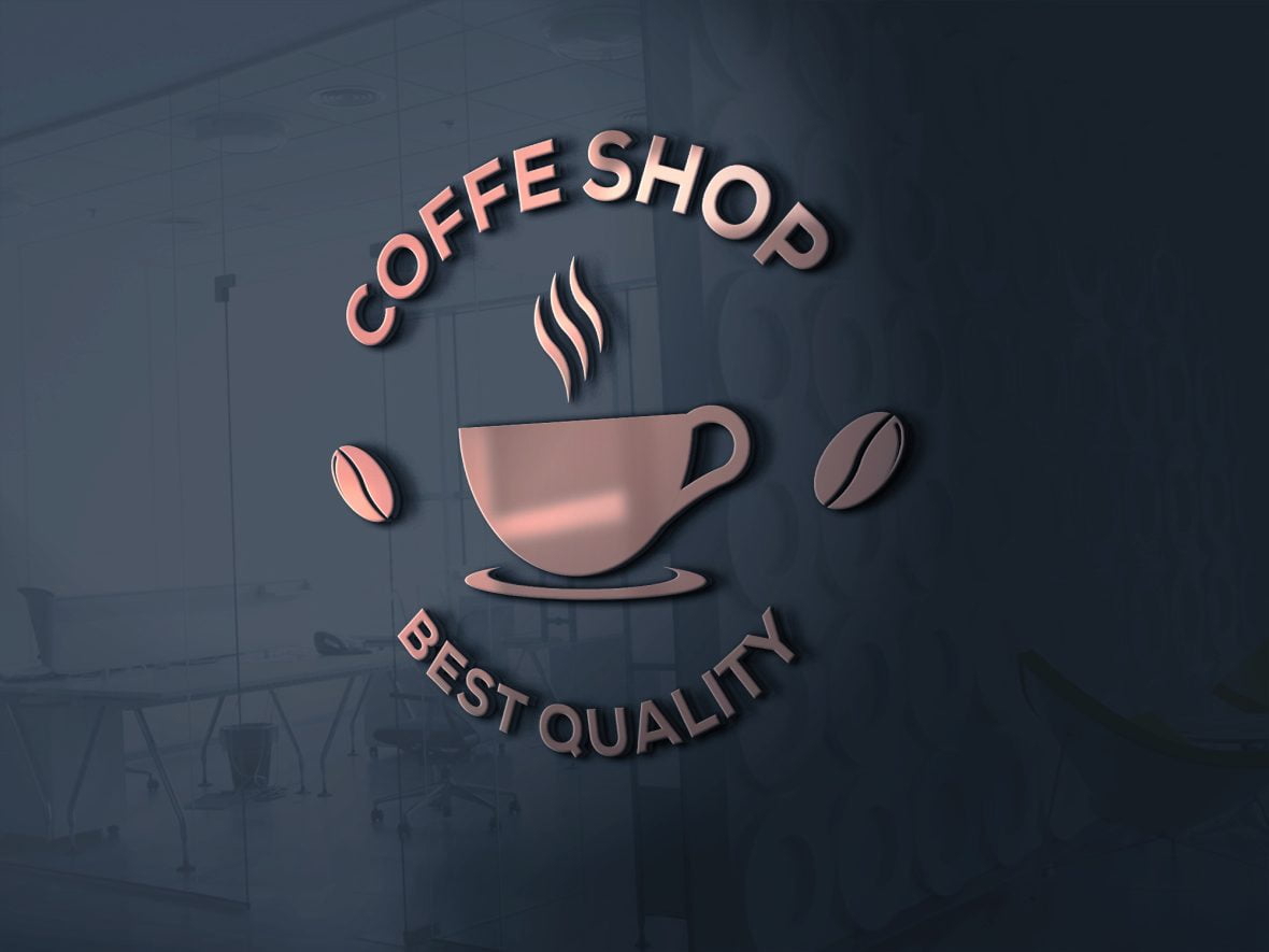 فایل لوگو کافی‌شاپ - Coffee Shop Logo