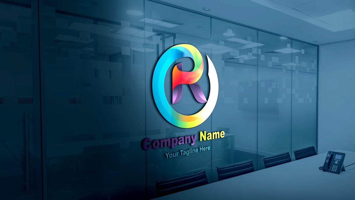 فایل طراحی لوگو با حرف R رنگارنگ - Colorful Letter R Logo Design