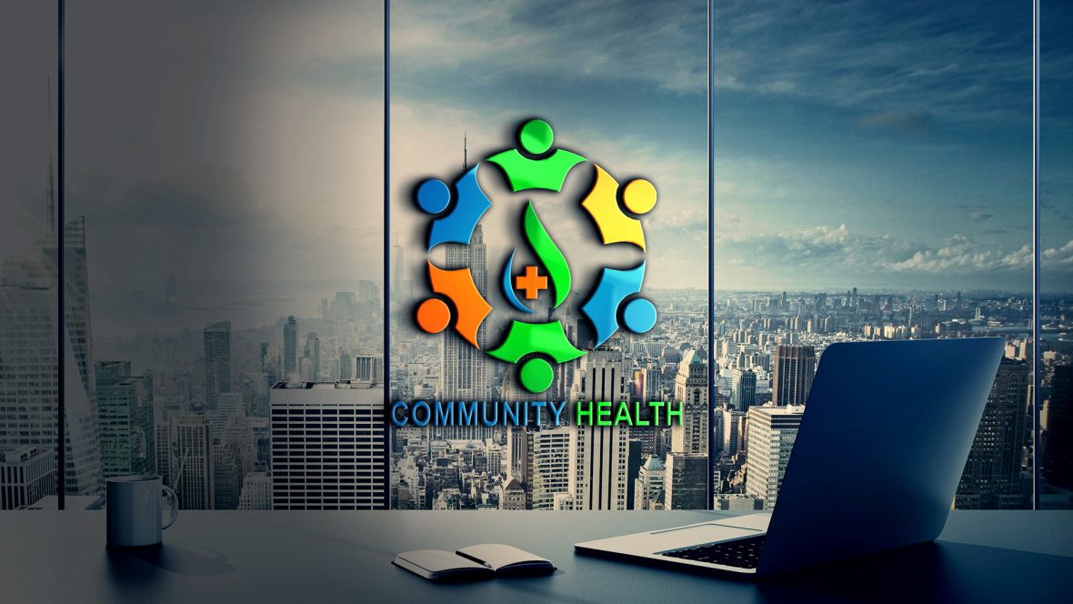 فایل طراحی لوگو سلامت جامعه - Community Health Logo Design