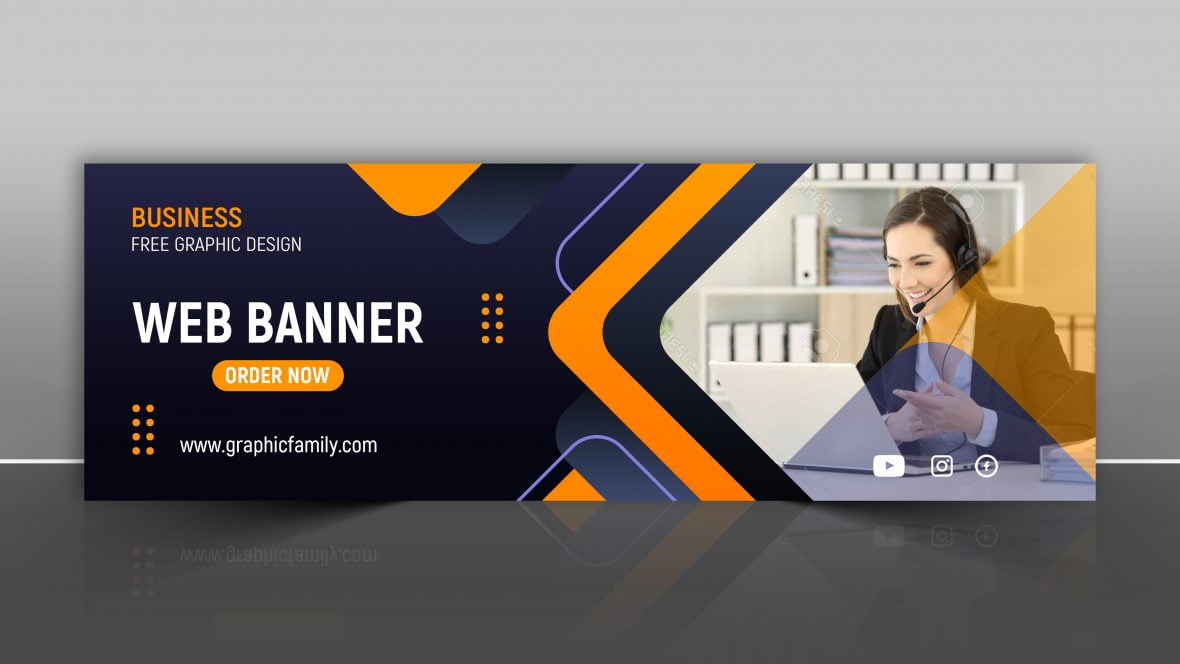فایل طرح بنر افقی وب با فرمت PSD برای تبلیغات بازاریابی کسب و کارهای شرکتی و دیجیتال - Corporate and Digital Business Marketing Promotion Horizontal Web Banner Design PSD