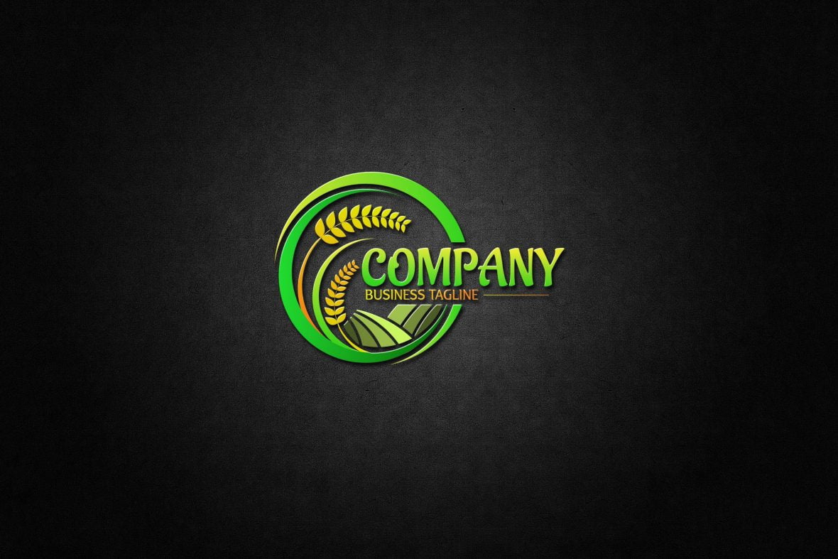 فایل الگوی طراحی لوگو کشاورزی و مزرعه خلاق - Creative Agriculture and Farm Logo Design Template