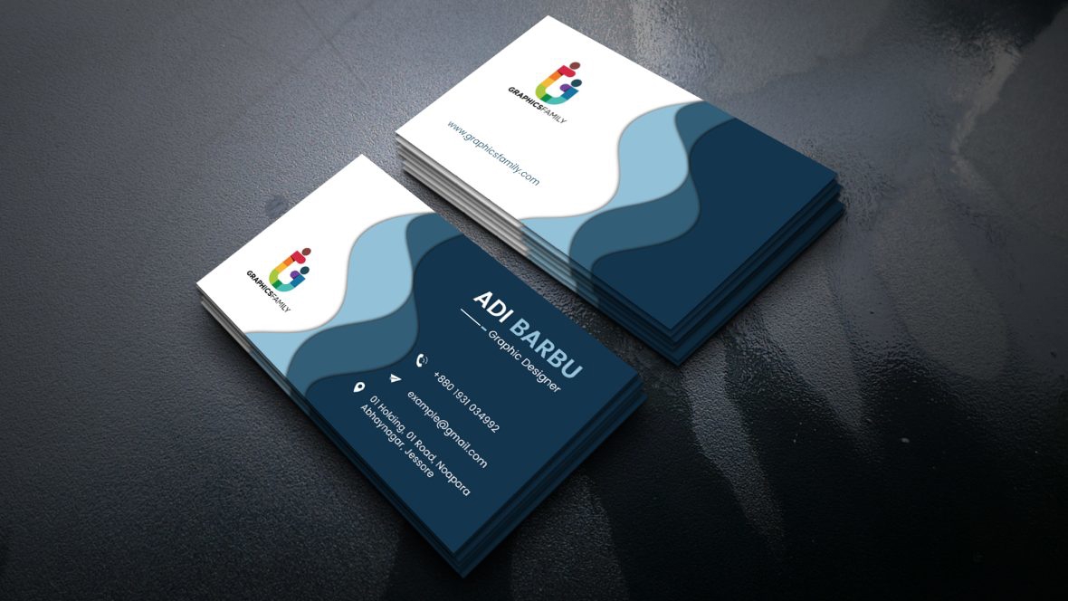 فایل طراحی کارت ویزیت خلاقانه - Creative Business Card Design