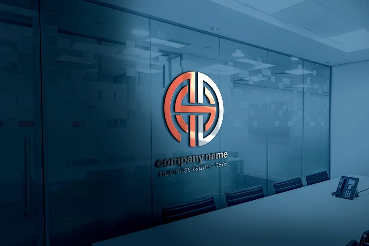 فایل لوگوی تایپوگرافی خلاقانه - Creative Typographic Logo
