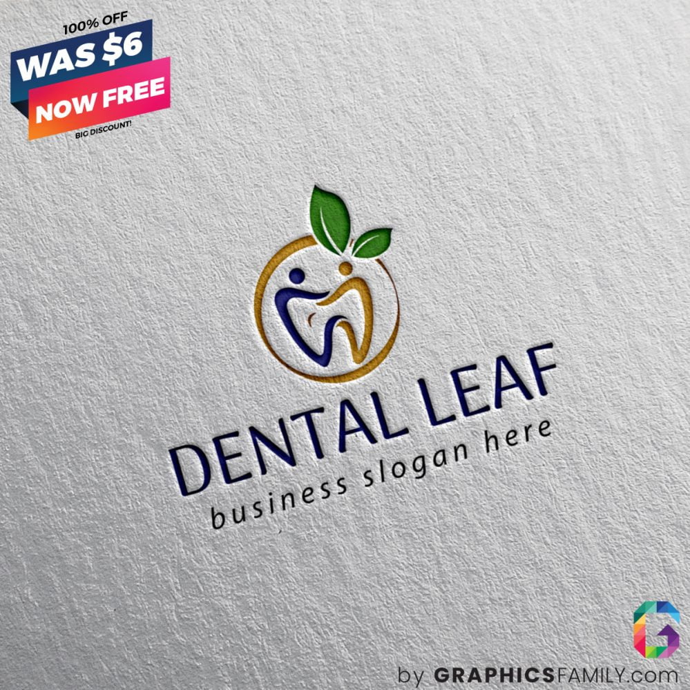 فایل قالب لوگوی کلینیک دندانپزشکی - Dental Clinic Logo Template