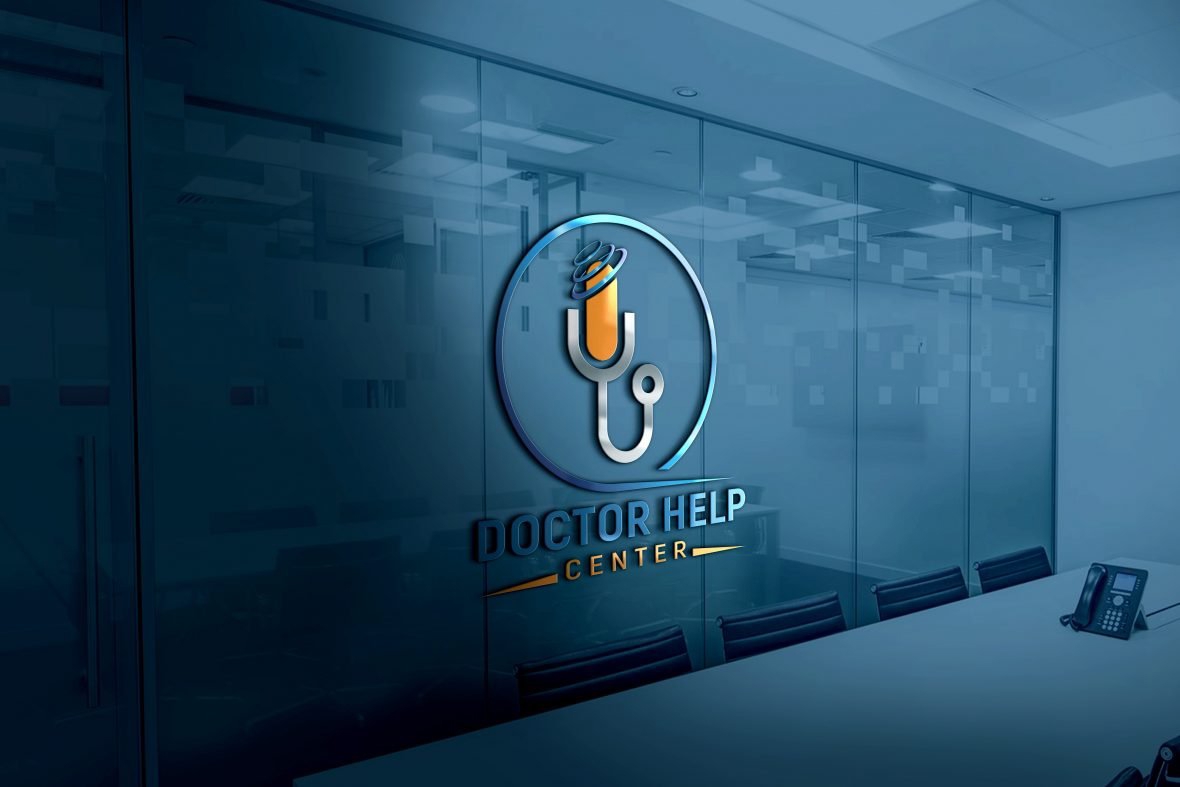 فایل طراحی لوگو مرکز کمک به پزشکان - Doctor Help Center Logo Design