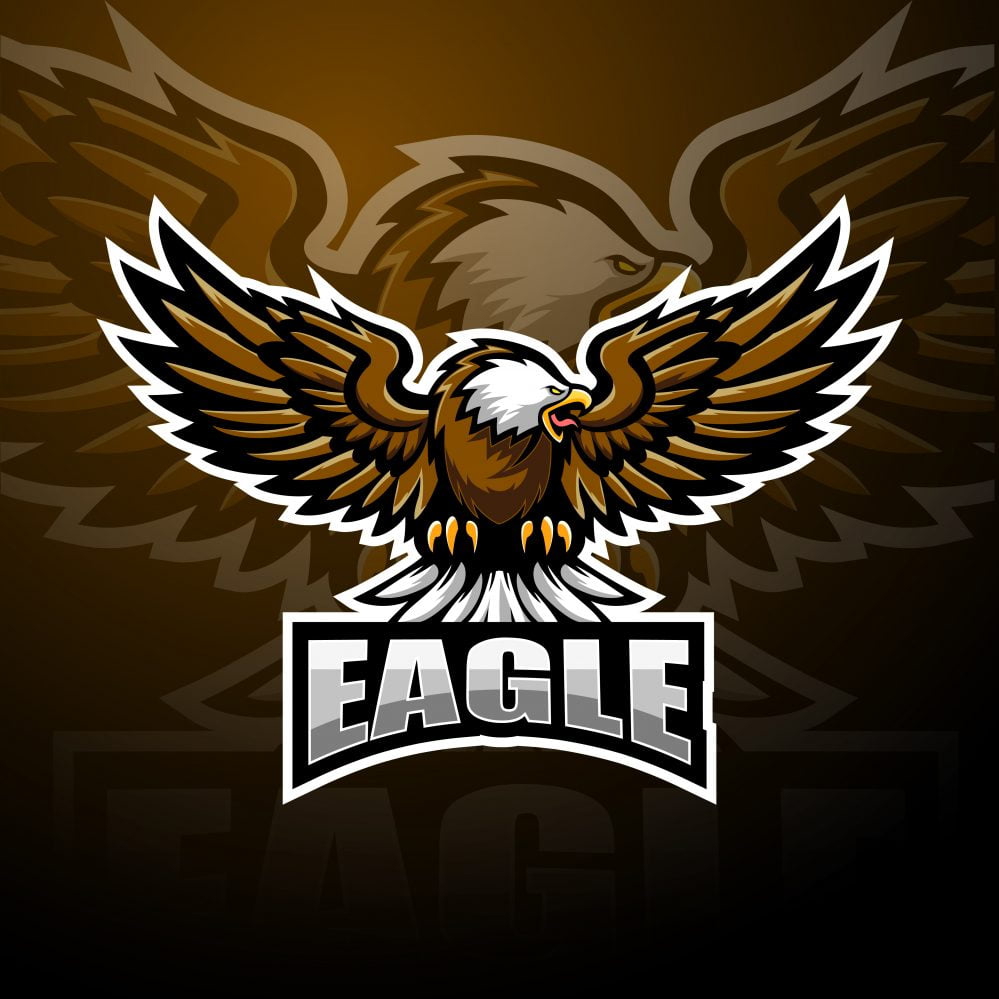 فایل لوگوی طلسم عقاب - Eagle Mascot Logo