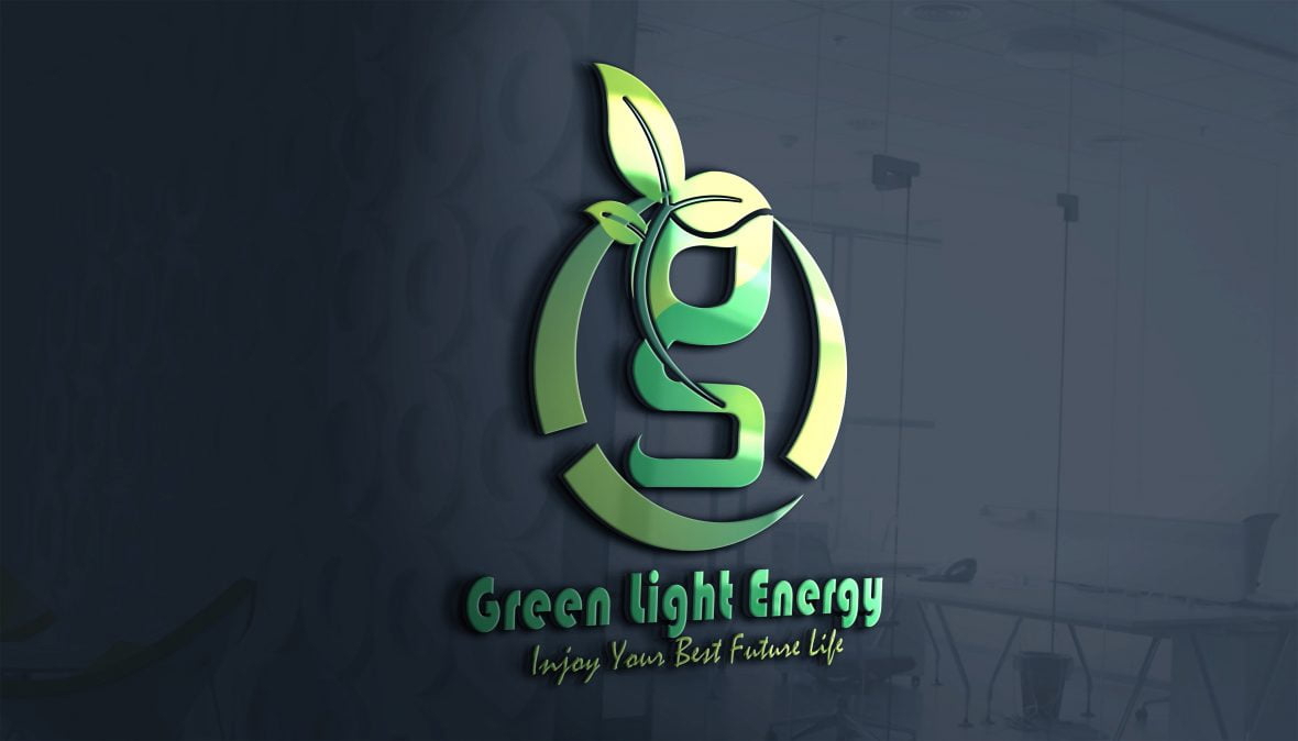 فایل طراحی لوگو شرکت اکو گرین لایت انرجی - Eco Green Light Energy Logo Design