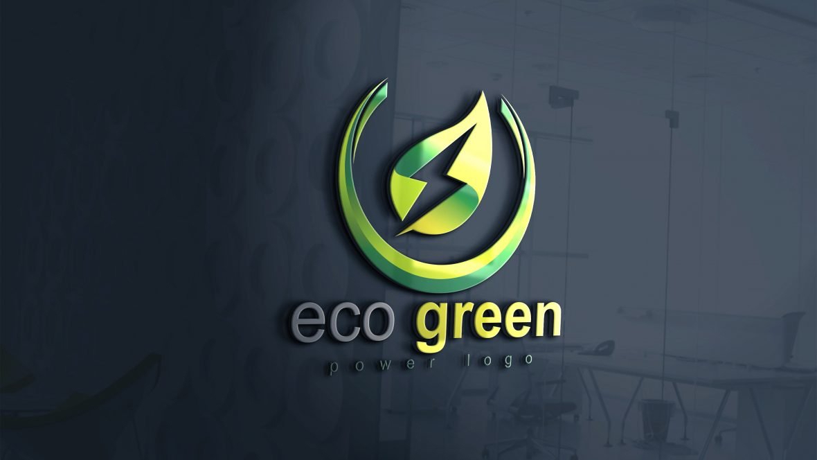 فایل طراحی لوگو شرکت اکو پاور - Eco Power Logo Design