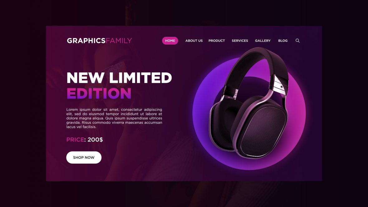 فایل طراحی رابط کاربری محصولات فروشگاه اینترنتی در فتوشاپ - E-commerce Product UI Design in Photoshop