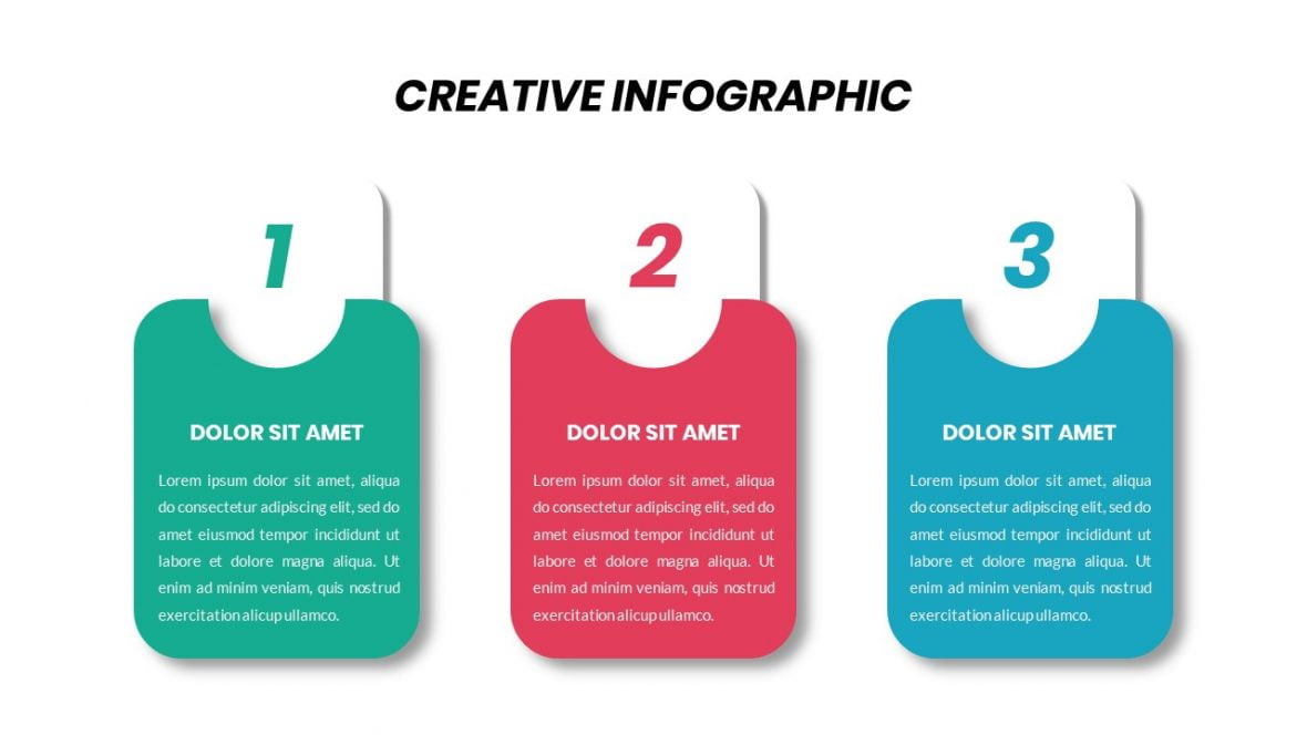فایل بلوک‌های متنی قابل ویرایش برای قالب اینفوگرافیک پاورپوینت - Editable Text Blocks for Powerpoint Infographics Template