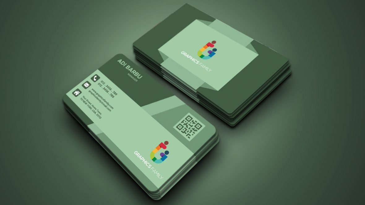 فایل ایده زیبا برای قالب کارت ویزیت - Elegant concept for business card template