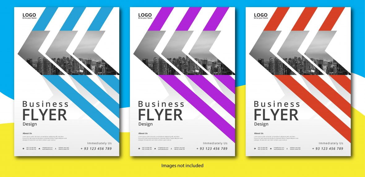 فایل دانلود قالب بروشور تجاری EPS - EPS Business Flyer Template Download