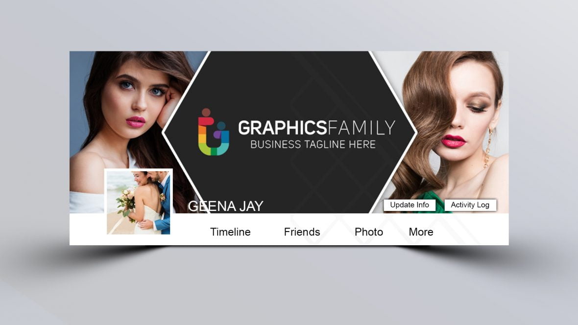 فایل الگوی جلد فیس بوک زیبایی شناس - Esthetician Facebook Cover Template