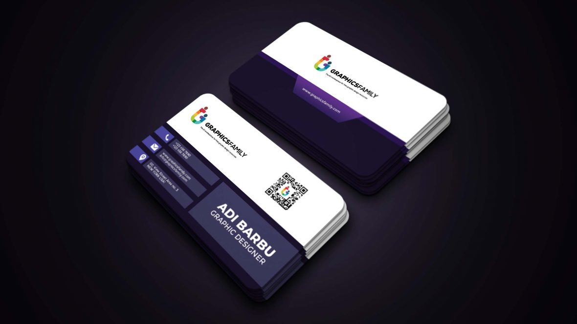 فایل طراحی قالب کارت ویزیت چشم‌نواز - Eye-Catching Business Card Template Design