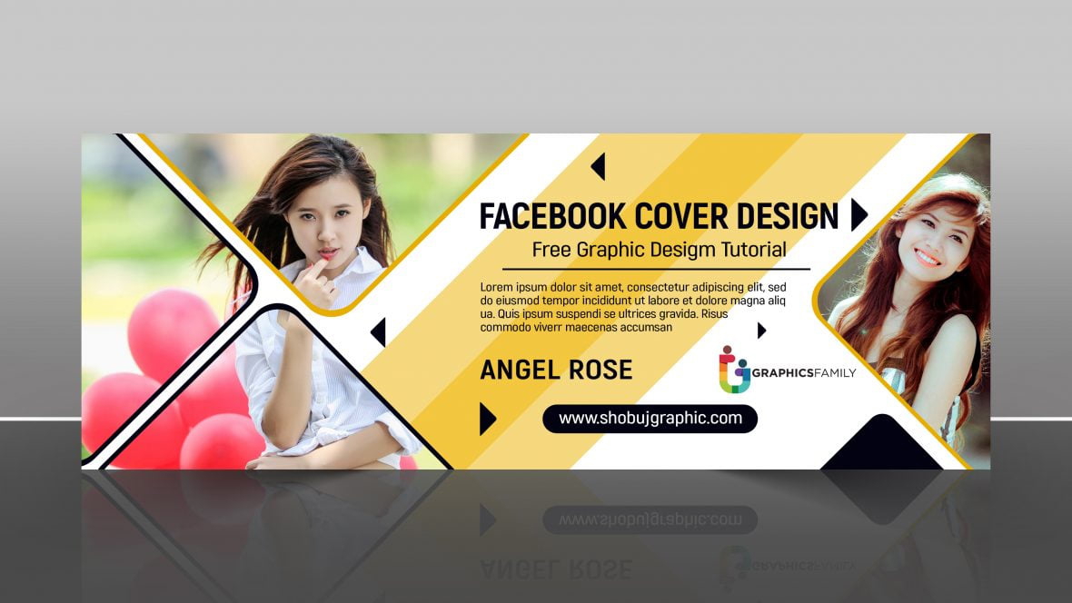 فایل طراحی کاور فیسبوک برای صفحه عکاسی - Facebook Cover Design for Photography Page