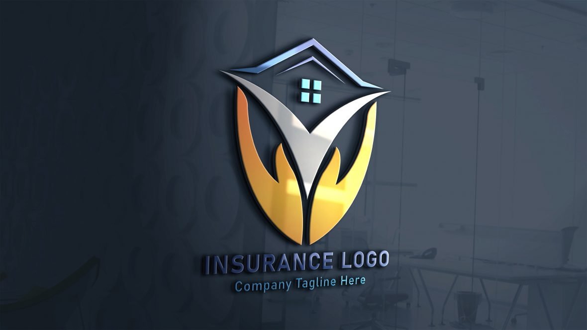 فایل الگوی طراحی لوگو امور مالی و بیمه - Finance & Insurance Logo Design Template