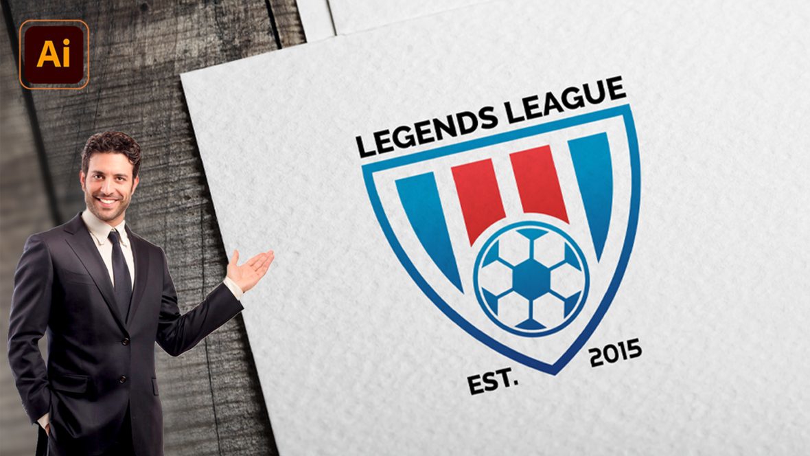 فایل طراحی لوگو باشگاه فوتبال - Football Club Logo Design