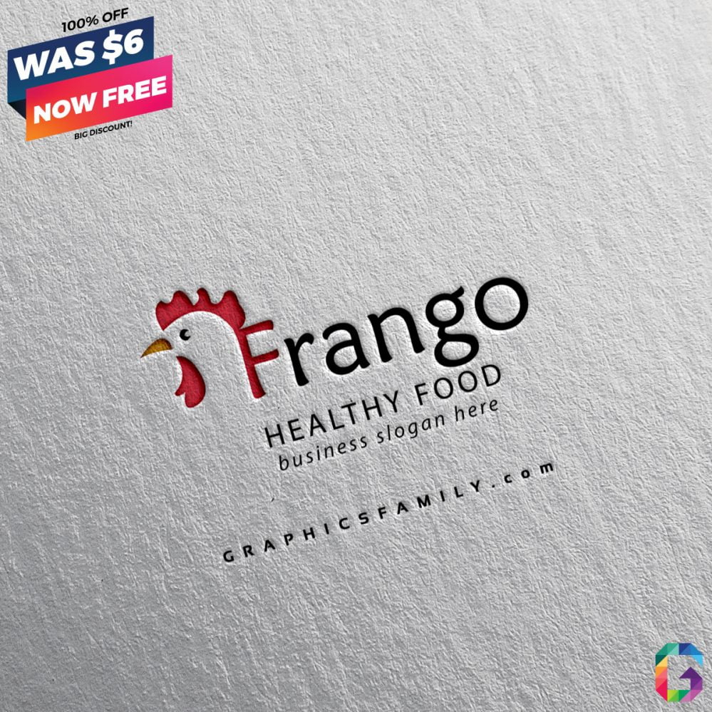 فایل لوگوی مرغداری فرانگو - Frango Poultry Farm Logo