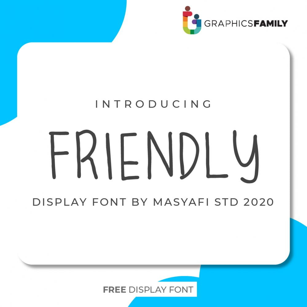 فایل فونت دوستانه - Friendly Font