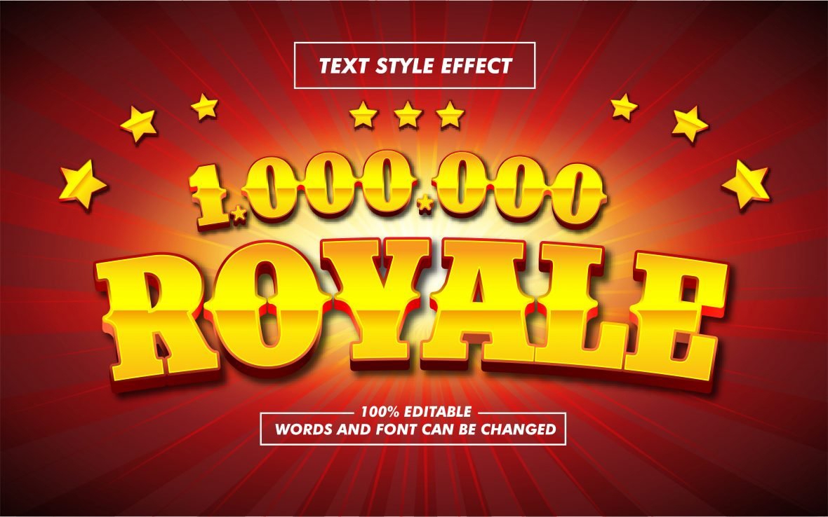 فایل افکت متن زرد براق - Glitter Yellow Text Effect